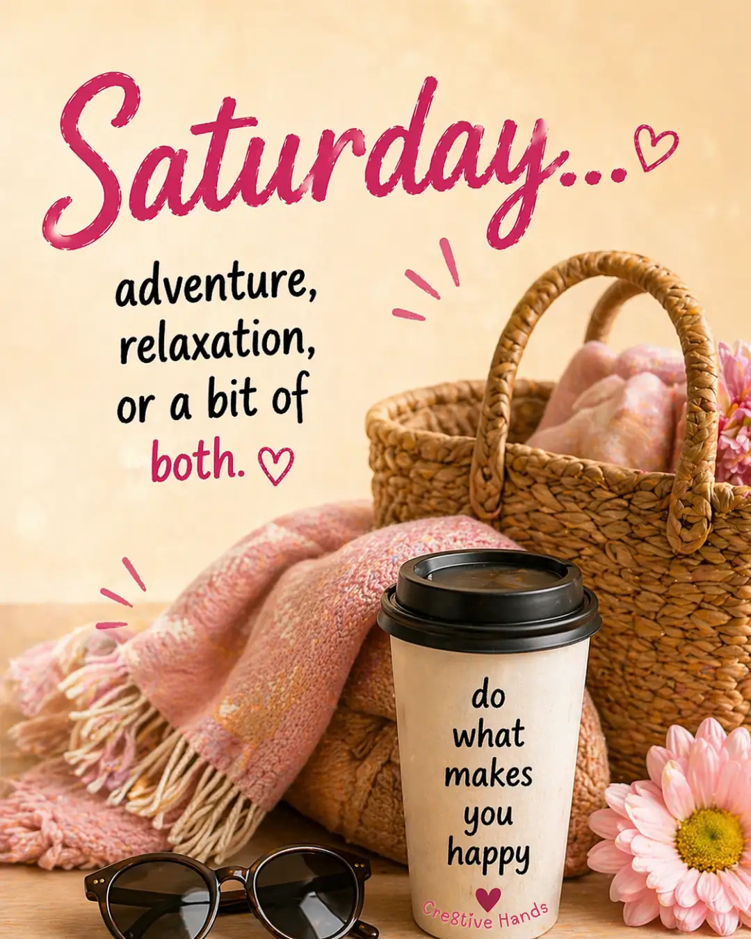 Saturday Motivation Poster – Relax, Unwind and Enjoy — Preview